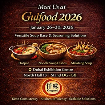KINGWELL SOUP BASE To Exhibit At Gulfood 2026 in Dubai